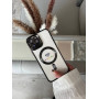 Чорний чохол на iPhone 13 pro max  MagSafe з закритою камерою 